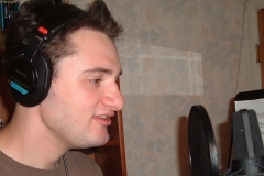 Michael Bihovsky (Michael) in Recording Studio
